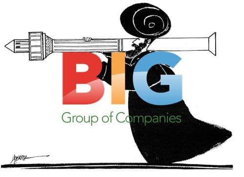 Cartoon Caricature of Ben Laden