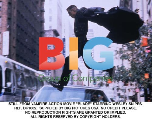 Wesley Snipes as Blade in "Blade" Film