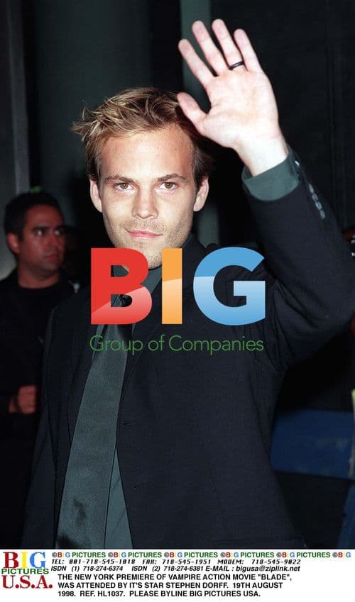 Stephen Dorff at Blade Premiere