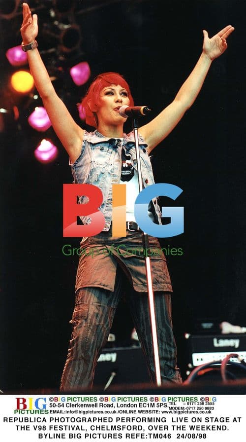 Republica Performing at V98 Festival