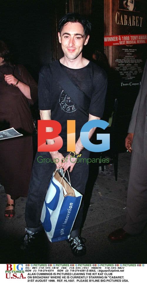 Alan Cummings Leaves Kit Kat Club