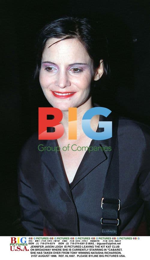 Jennifer Jason Leigh Leaves Kit Kat Club