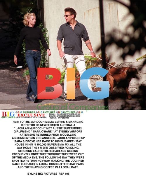 Lachlan Murdoch and Girlfriend Sara O'Hare