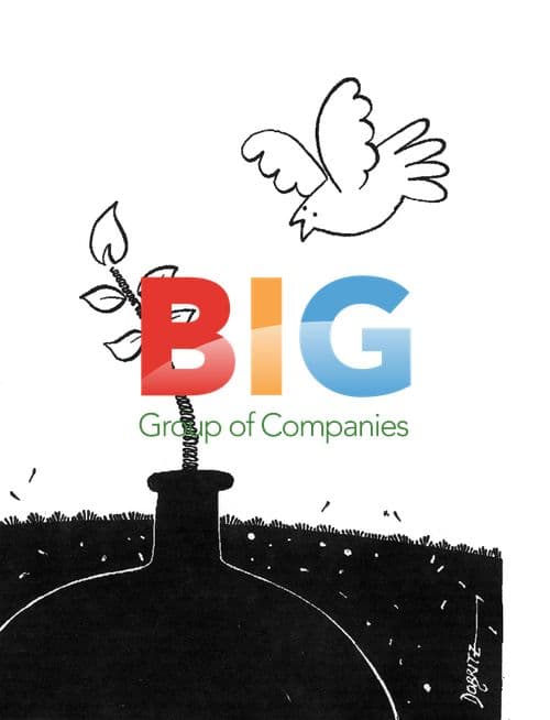 Dobritz Cartoon Depicting Peace in Israel