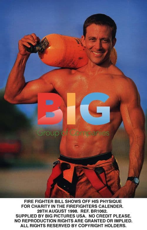 Fire Fighter Bill's Charity Calendar Shoot