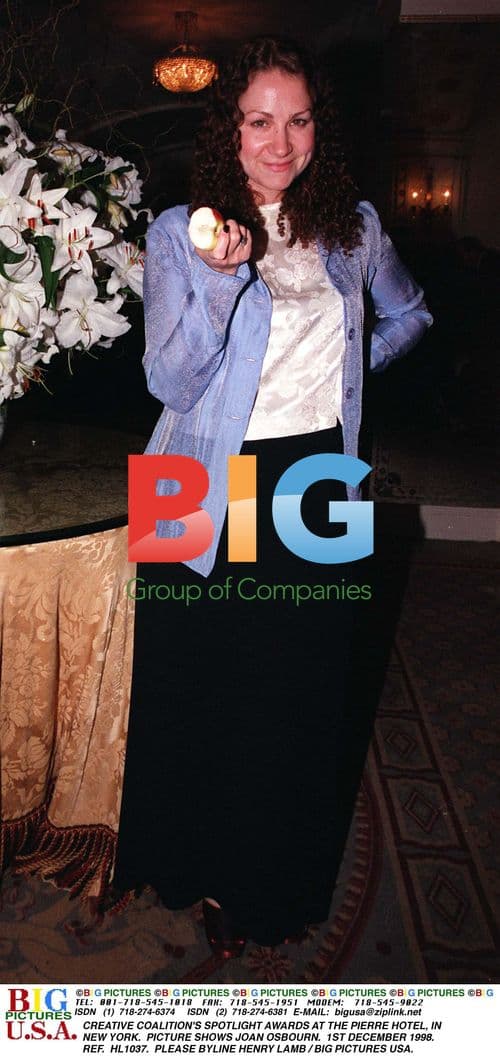 Joan Osbourn at Creative Coalition's Spotlight Awards