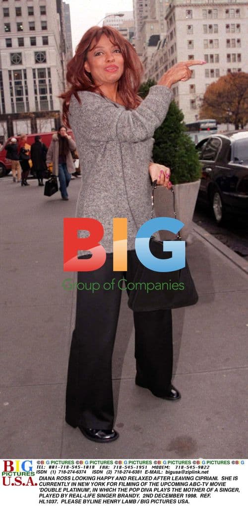 Diana Ross Leaving Cipriani in New York