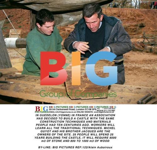 Building a Medieval Castle in Guedelon, France