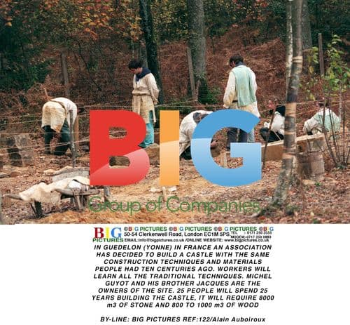 Building a Medieval Castle in France