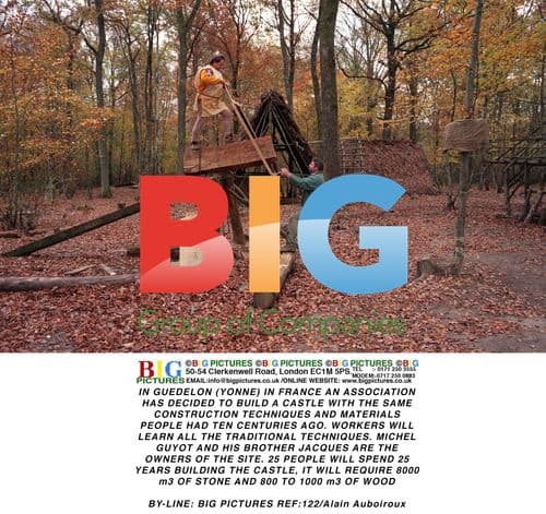 Building a Medieval Castle in France