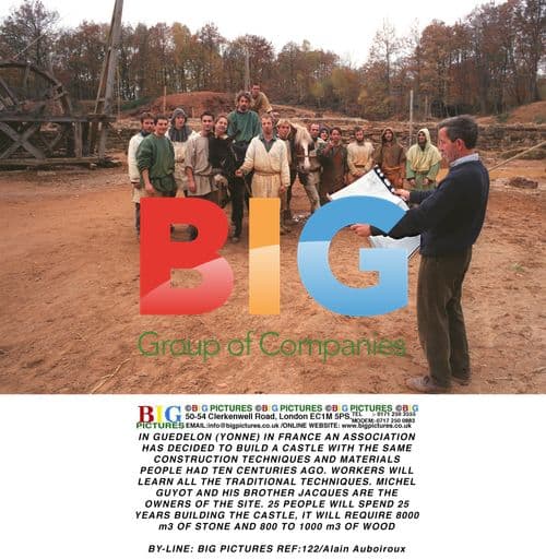 Building a Medieval Castle in Guédelon, France