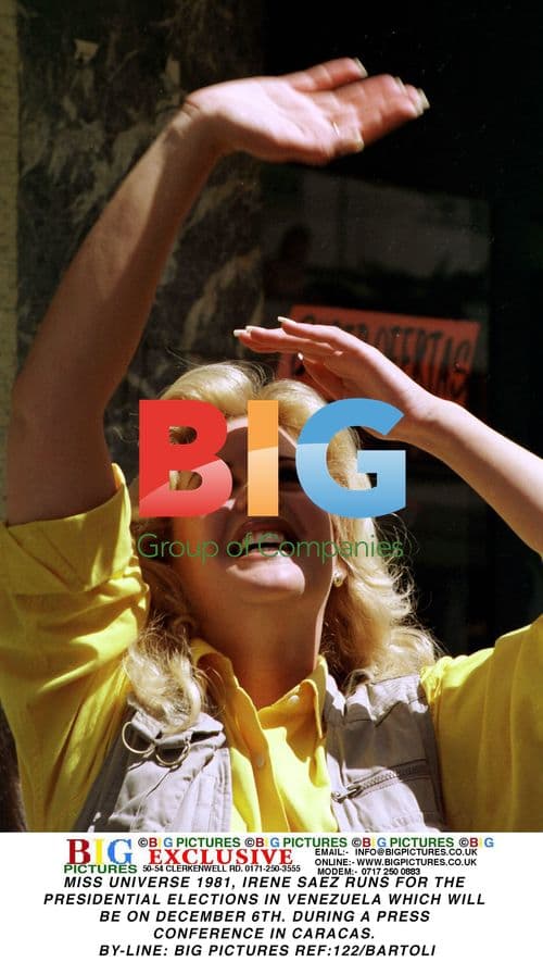 Irene Saez Running for Venezuelan Presidency