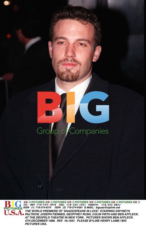 The World Premiere of 'Shakespeare in Love'