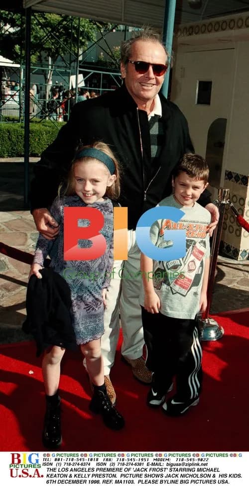 Jack Nicholson at 'Jack Frost' Premiere
