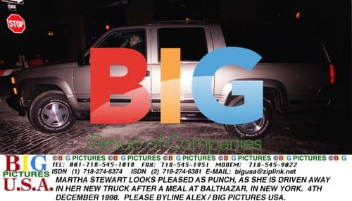 Martha Stewart Leaves Balthazar Restaurant