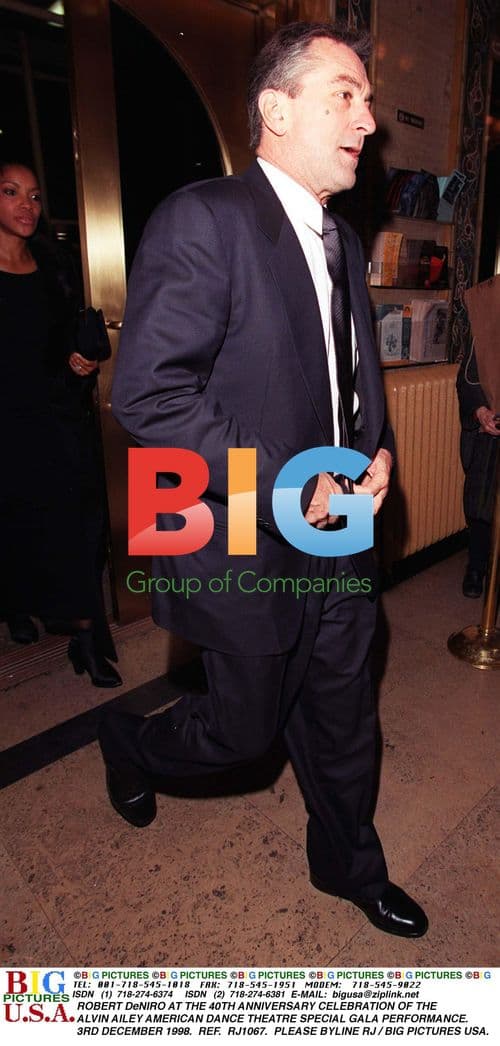 Robert De Niro at Alvin Ailey Dance Theatre Gala