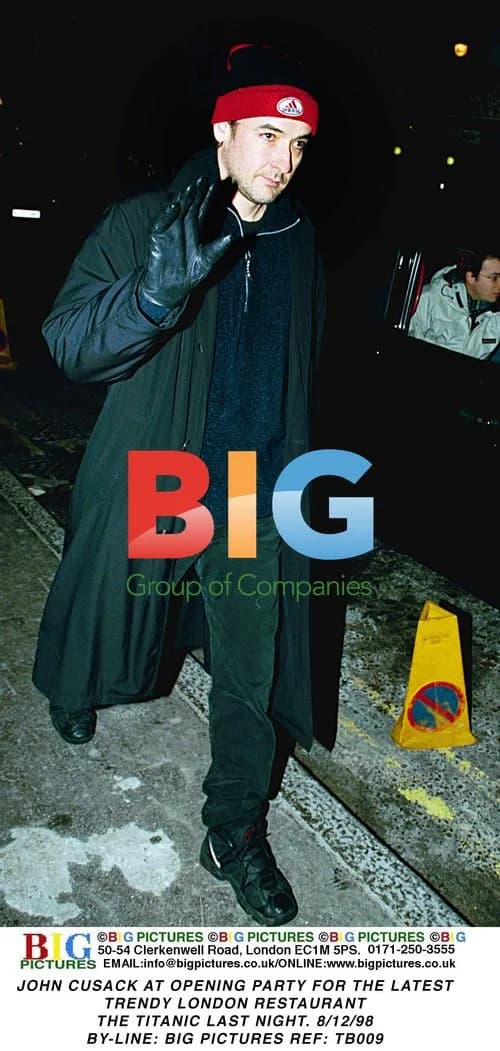 JOHN CUSACK at Titanic Restaurant Opening