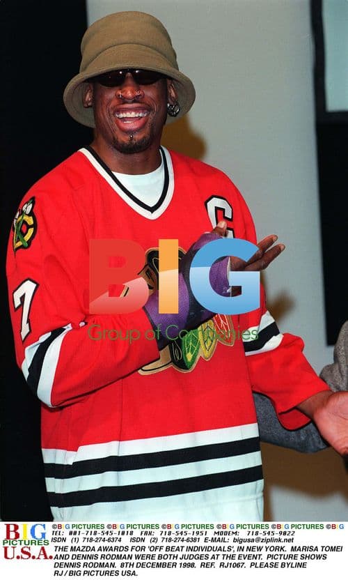 Dennis Rodman at Mazda Awards