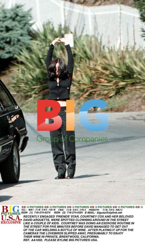 Courtney Cox and David Arquette Spotted in Brentwood