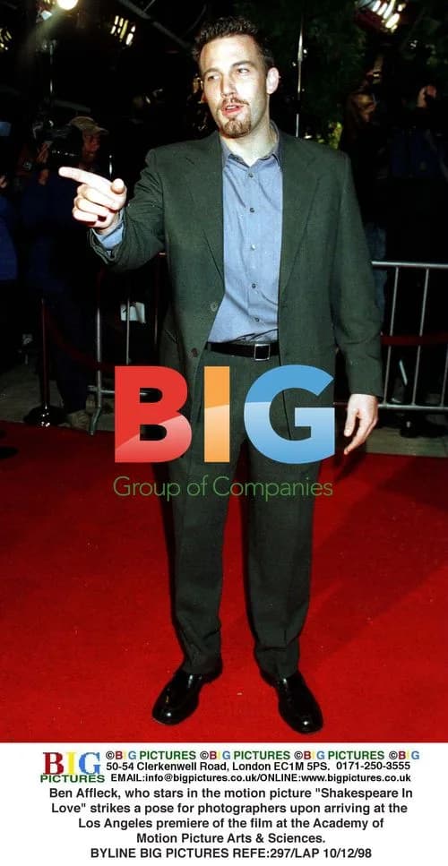 Ben Affleck at Shakespeare in Love LA Premiere
