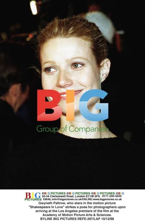 Gwyneth Paltrow at "Shakespeare In Love" LA Premiere