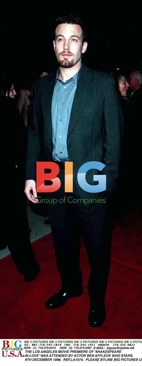Ben Affleck at 'Shakespeare in Love' Premiere