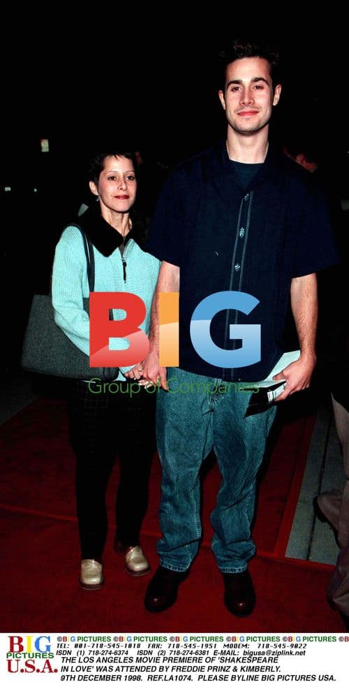 Freddie Prinz at Shakespeare in Love Premiere