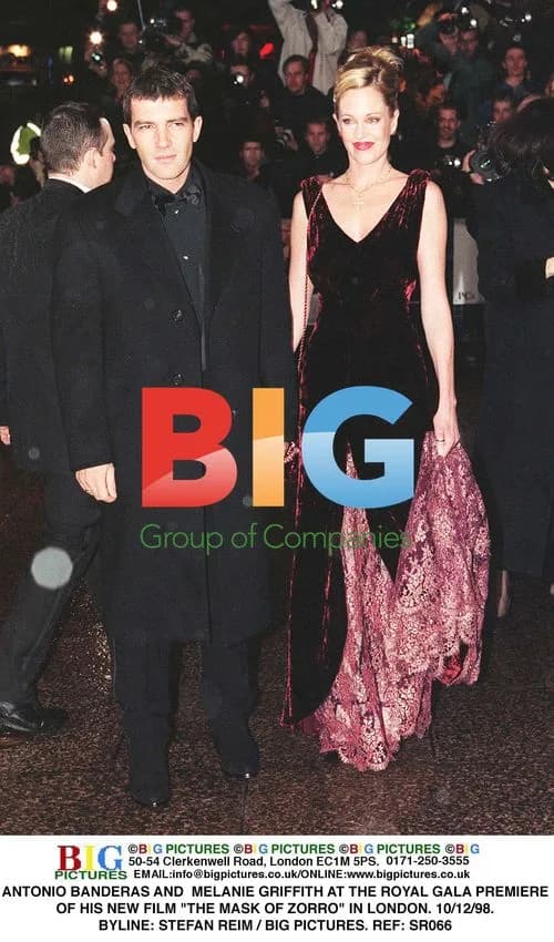 Antonio Banderas and Melanie Griffith at London Film Premiere