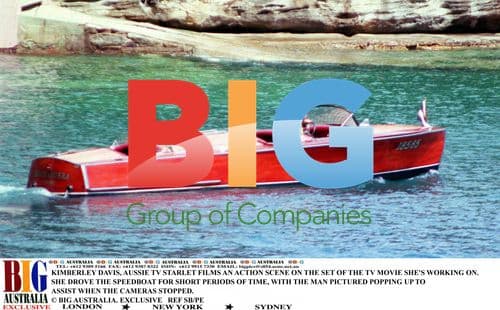 Aussie TV Starlet Films Action Scene