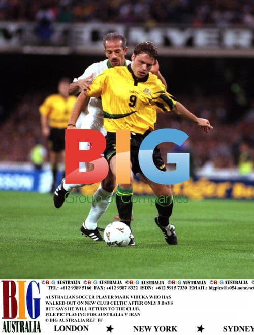 Mark Viduka Walks Out on Celtic After 3 Days