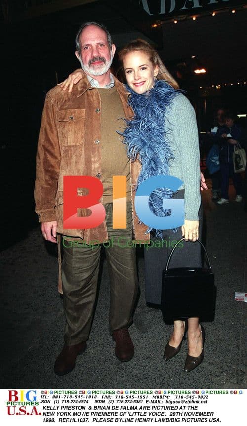 Kelly Preston & Brian De Palma at 'Little Voice' Premiere