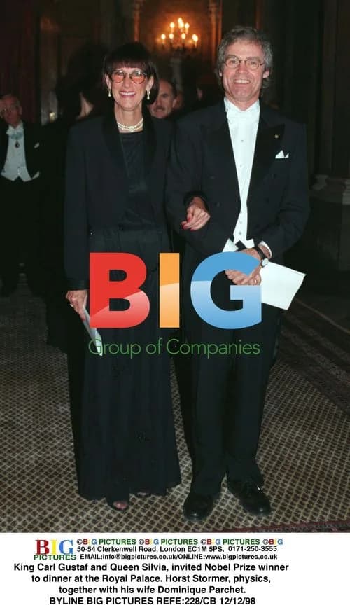 King & Queen host Nobel Prize winner