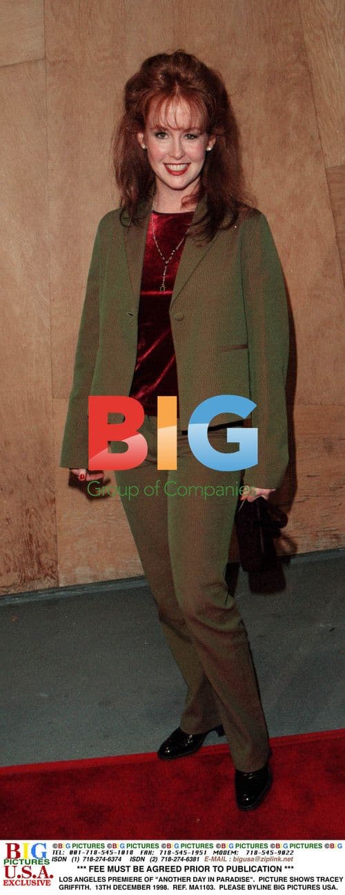 Tracey Griffith at "Another Day in Paradise" Premiere