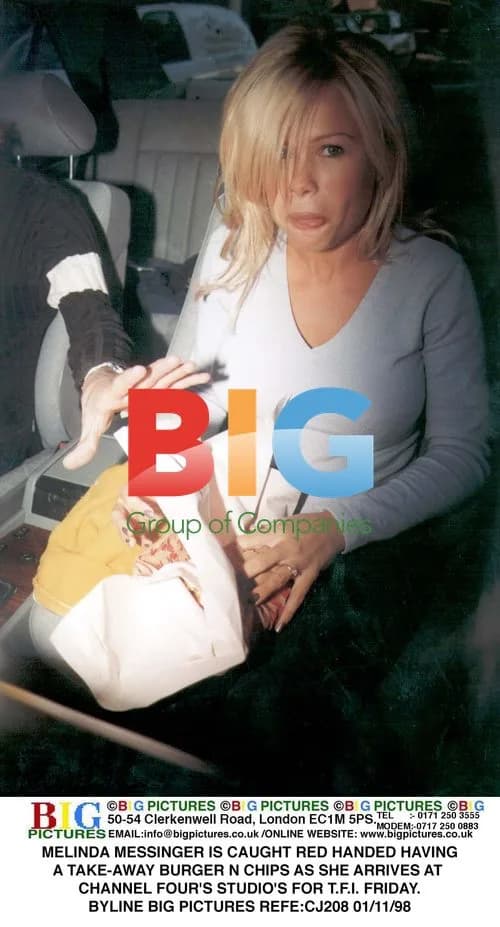 Melinda Messinger Caught Eating Fast Food