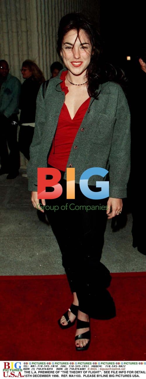 Janina Joelsen at "The Theory of Flight" Premiere