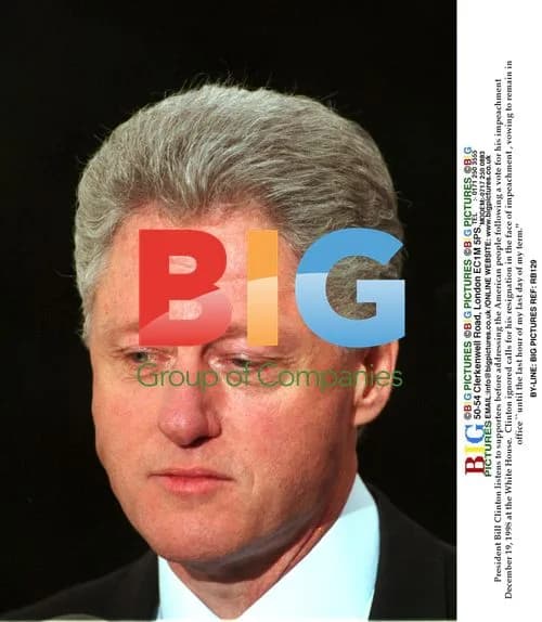 Clinton Speaks After Impeachment Vote