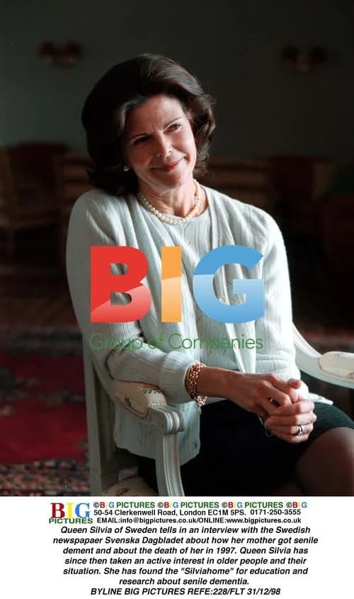 Queen Silvia discusses mother's dementia