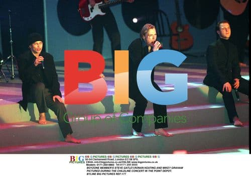 Boyzone Members at Childline Concert