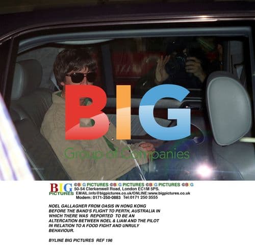 Noel Gallagher in Hong Kong on world tour