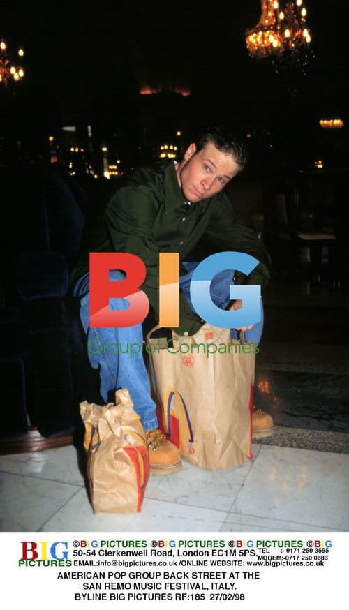 Back Street Boys at San Remo Music Festival