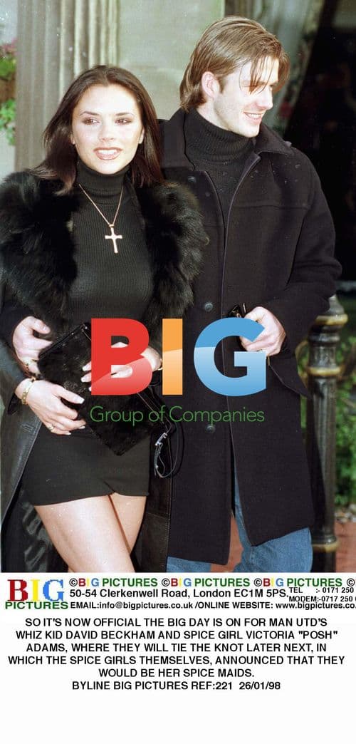 David Beckham and Victoria 'Posh' Adams Tie the Knot