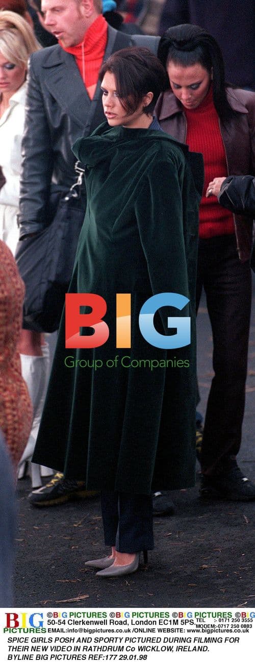 Spice Girls Posh and Sporty Filming Video