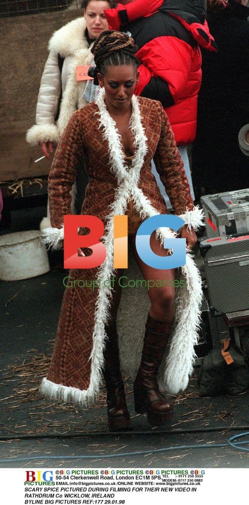 Scary Spice Filming New Video in Rathdrum, Ireland