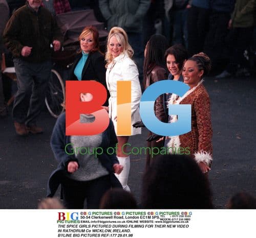 The Spice Girls Filming New Video in Ireland