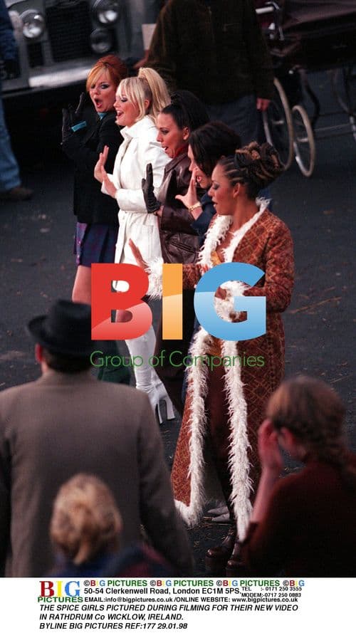 Spice Girls Filming New Video in Ireland