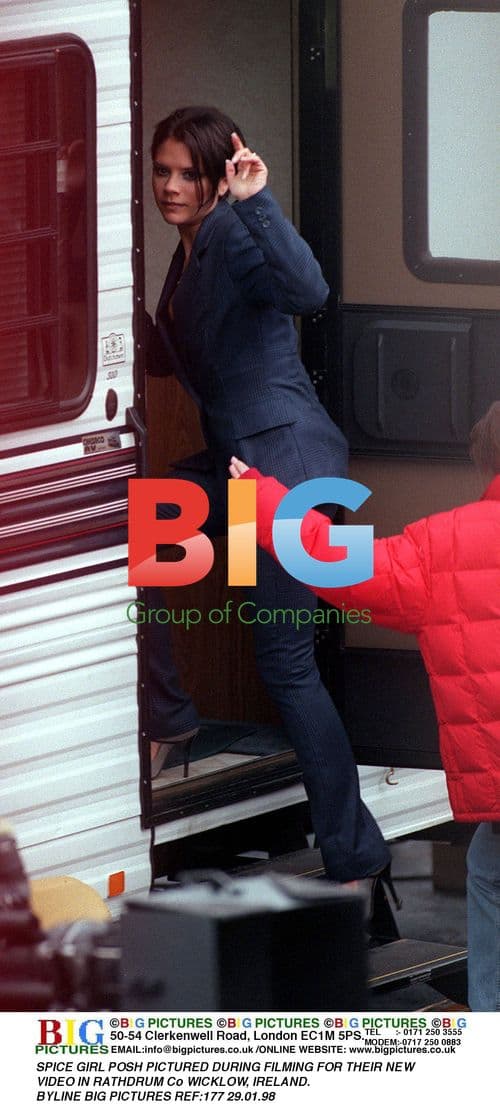 Spice Girls Film New Video In Ireland