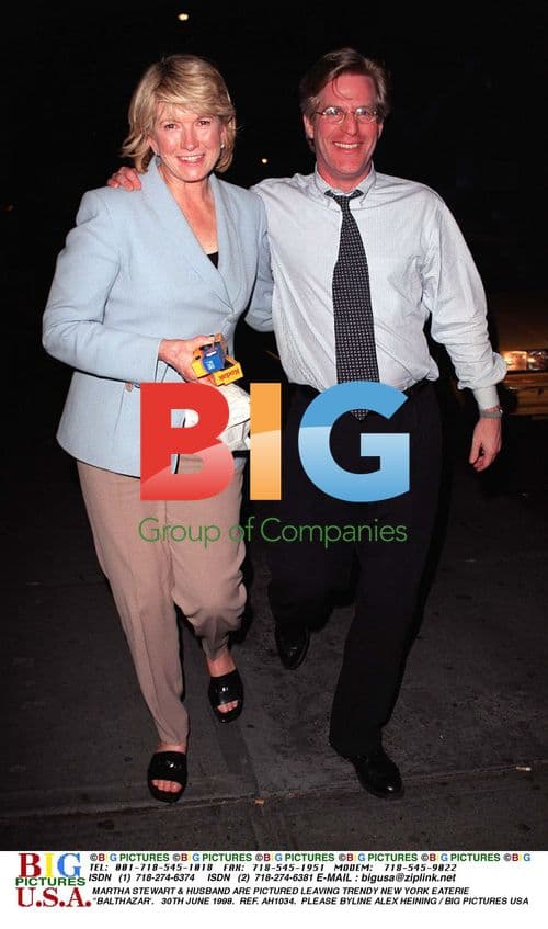 Martha Stewart Leaves Balthazar Restaurant