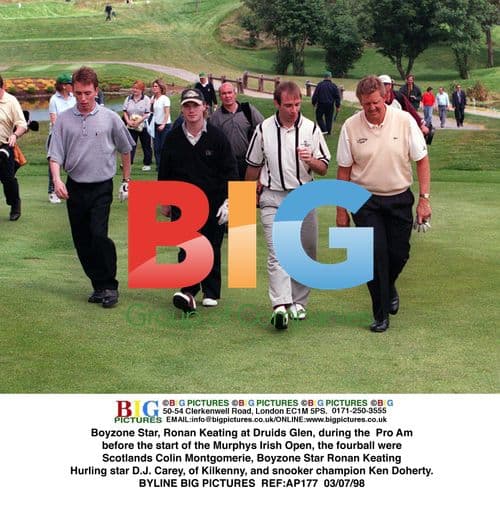 Ronan Keating at Druids Glen Pro Am