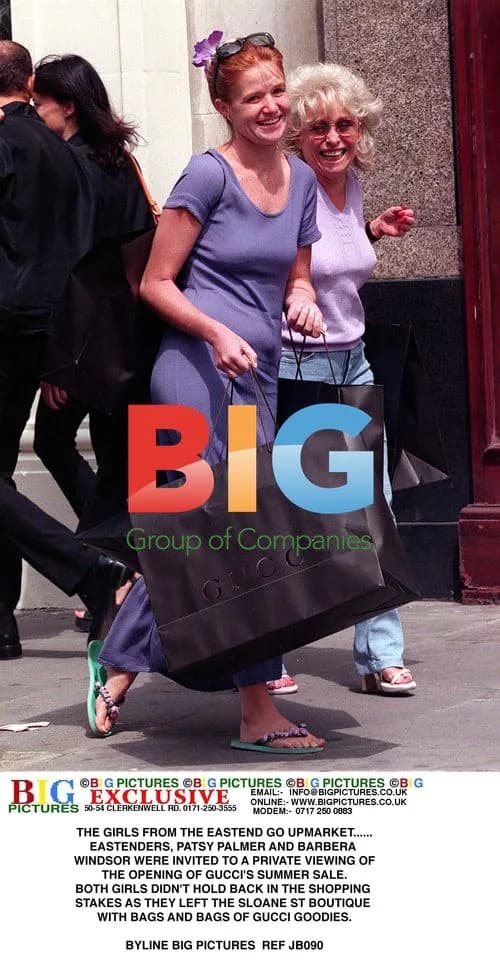 Eastenders Stars Shop at Gucci