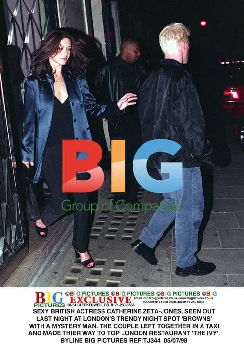 Catherine Zeta-Jones Spotted Out with Mystery Man